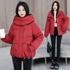 Warm Cotton Jacket Women's Short 2025 Winter New Design Pockets Loose Plus Size Thickened Padded Jacket Hooded Jacket