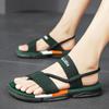 Summer Men's Flip Flops Sandals Casual Beach Sandals T-Strap Sandals Open Toe Slippers for Male