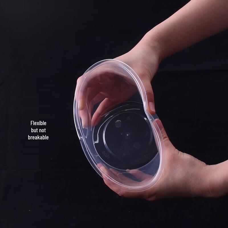 Одноразовые круглые контейнеры для еды с крышками