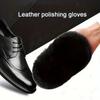 1pc, Multifunctional Polishing Plush Shoe Cleaning Gloves, Household Cleaning Tools, Gloss Leather Maintenance Brush,