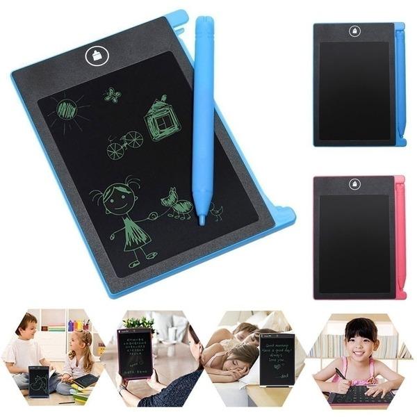 5 цветов 4,4 / 8,5 дюймов планшет офисный портативный ЖК-электронный писатель безбумажный блокнот для записей студенты пишут рисунок графическая доска