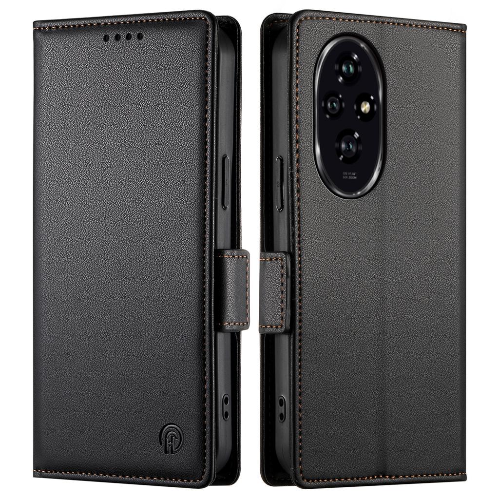 DF-010 For Honor 200 5G Wallet Case PU Leather Stand Phone Cover