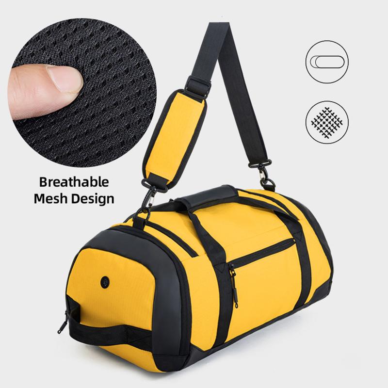 Men Sport Backpack Waterproof Gym Bags Fitness Training Shoulder Bag Dry Wet Separation Basketball Backpack Large Duffel Handbag