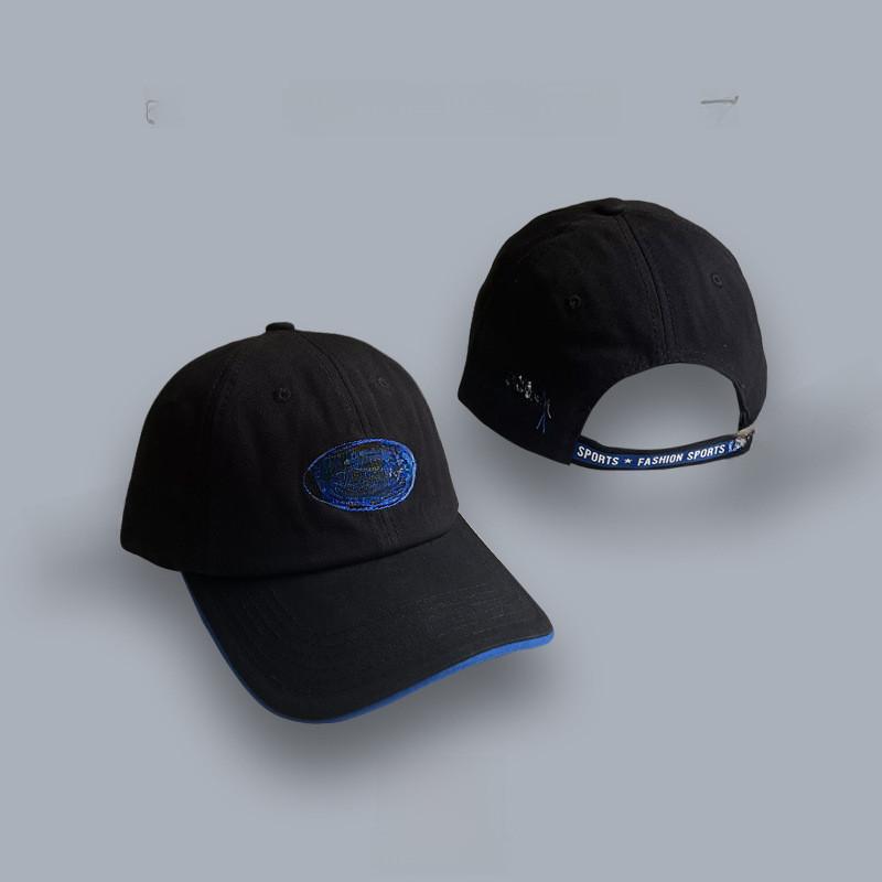 Letter Colorful Embroidered Baseball Hat For Men And Women Street Cap Style