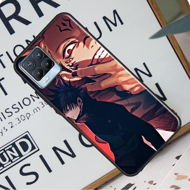 Чехол с рисунком аниме Jujutsu Kaisen Ryomen Sukuna для Realme 8i 8 Pro GT Neo 2 Master C15 C21, чехол для OnePlus 8T 9R Nord2 9 Pro