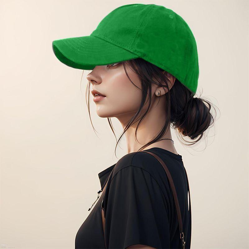 WTEMPO Пара винтажных повседневных бейсболок для путешествий на весну и лето, однотонные универсальные спортивные кепки с козырьком