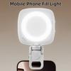 Portable Phone Selfie Light Rechargeable LED Phone Fill Light Mobile Phone Fill Light  Conference