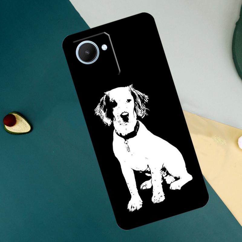 Cartoon Cocker Spaniel For Realme C63 C61 C71 C55 C67 C51 C75 C65 C53 10 11 12 13 14 Pro Plus GT6 GT7 15 Pro Case