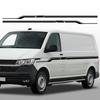 Наклейки на боковые юбки кузова автомобиля, длинные полосатые, для Volkswagen VW Transporter T4 T5 T6, фургон, кемпер, декоративные наклейки, аксессуары