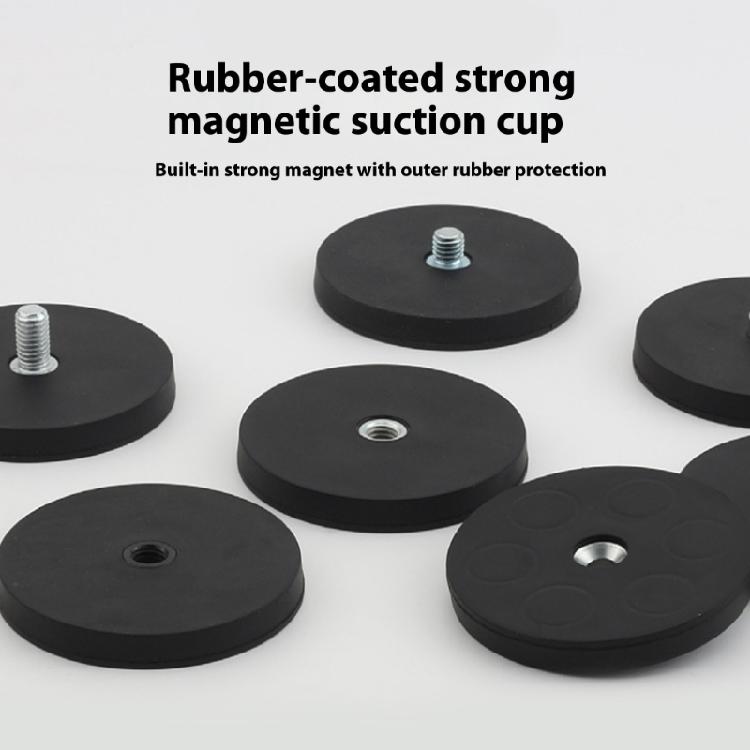 Магнитное основание на присоске, устойчивое к погодным условиям, со стандартизированной внешней резьбой для фотографирования автомобильных фонарей на крыше