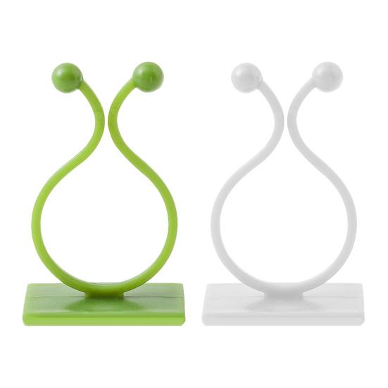 Зажим для крепления растений, настенный зажим для фиксации лозы, самоклеящийся крючок, невидимые зажимы для поддержки растений, вьющиеся растения для помещений и улицы