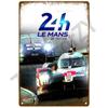 24 Lemans металлическая табличка на дом металлический плакат жестяная табличка настенный плакат винтажный ретро эстетический декор комнаты настенное искусство украшение