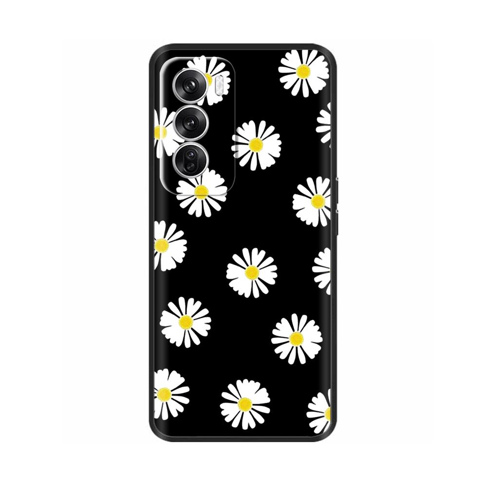 Роскошный painted чехол для OPPO Reno 12 Pro Задняя крышка Силиконовый чехол для телефона для OPPO Reno 12 Reno12 Pro 5G Защитный корпус Capas