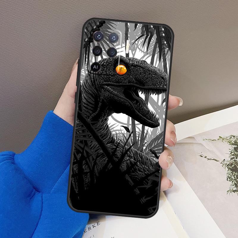 Чехол с динозаврами Юрского периода для Oppo A76 A16 A96 A17 A18 A60 A80 A40 A38 A58 A78 A98 A94 A74 A54 A15 A57 A77 A5 Pro