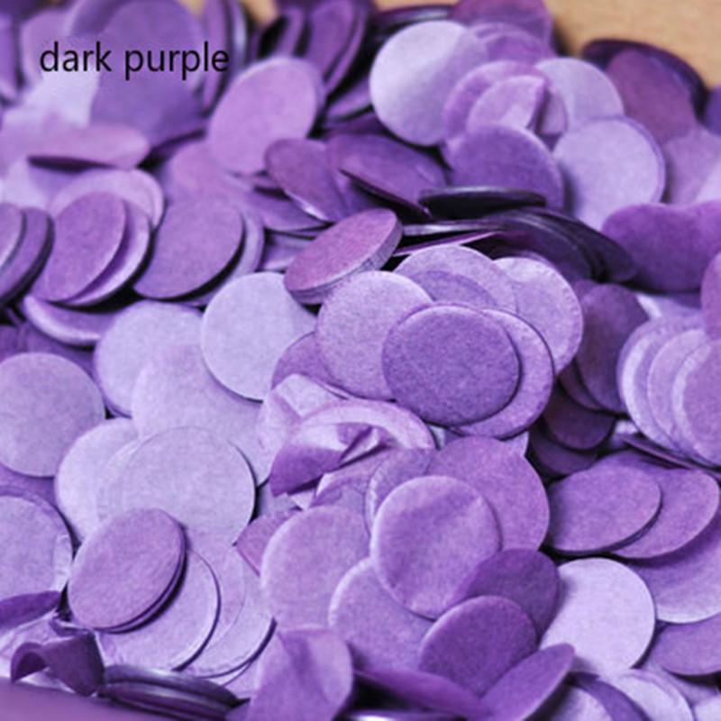 1 дюйм яркие цвета круглые салфетки конфетти посыпает для воздушного шара свадьба день рождения декор