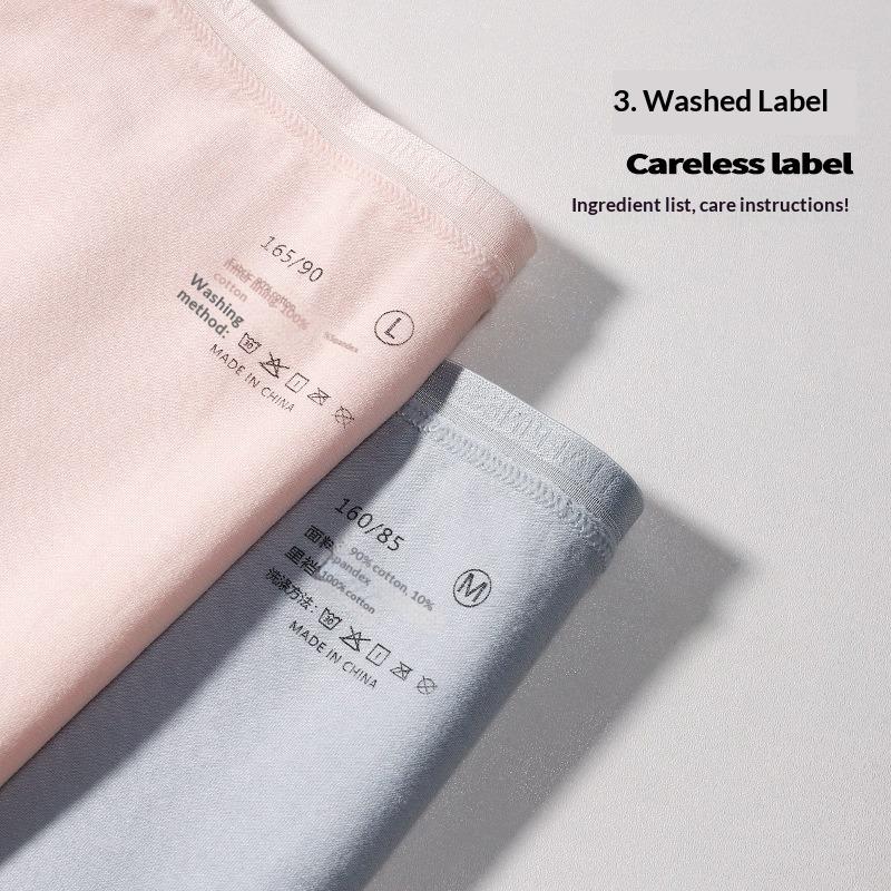 Women's Spring 7A Antibacterial Extension Cotton High Waist Underwear