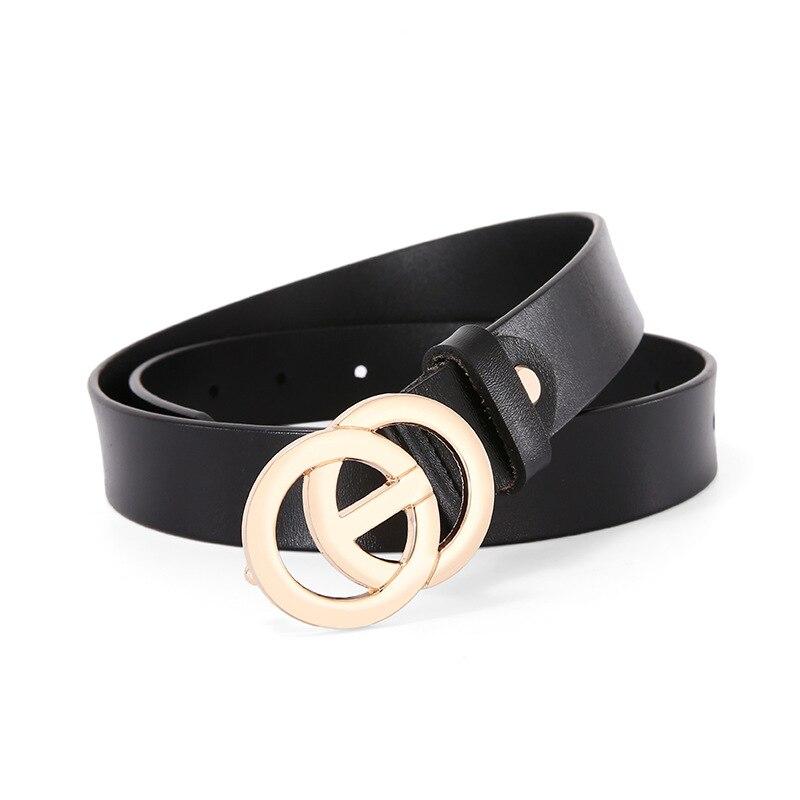 Женские роскошные дизайнерские брендовые ремни из натуральной кожи, высококачественные винтажные ремни с пряжкой для женских джинсов, повседневный ремешок для платья LB2207