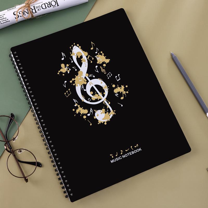 Папка для рисования и нот с прозрачным вкладышем формата А4