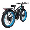 Electric bicycle VITILAN H5, 2000W motor, 52V 25Ah battery, top speed 64 km/h, cruising range 105 km, 24x4.0 inch tires