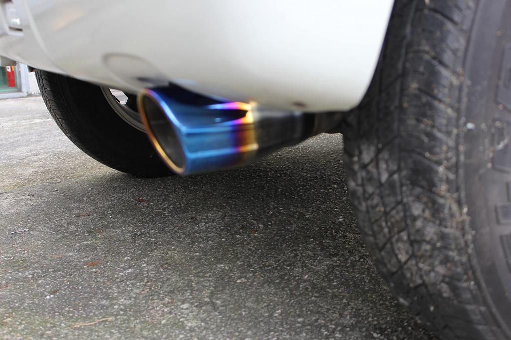 Глушитель Jimny Bluefin для Suzuki JB23W Одинарный выхлоп Тип Нержавеющая сталь Совместим с Заводским Автомобилем Кастом (Модели 1-10), 02, Сталь, Синий, Бамперы,