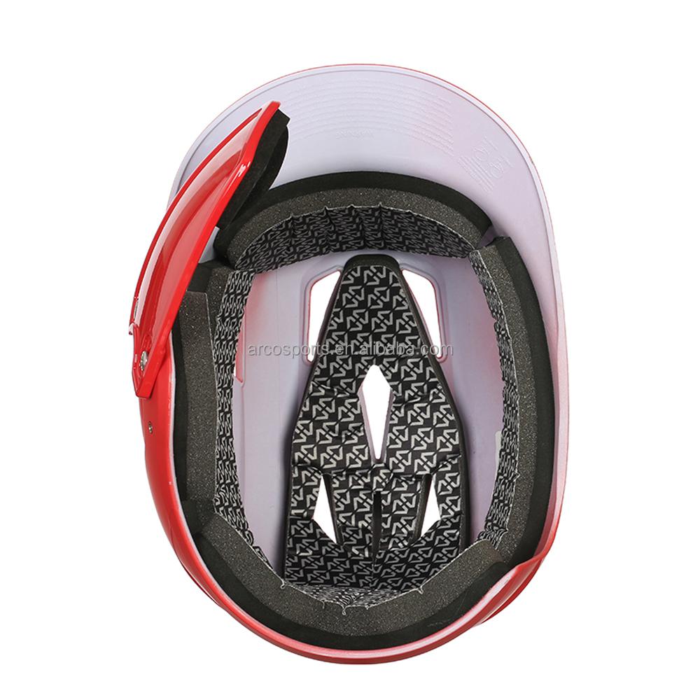 High Quality Good Price  Baseball Helmet Custom Standard Safety Protective With Jaw Guard Batting Helmet