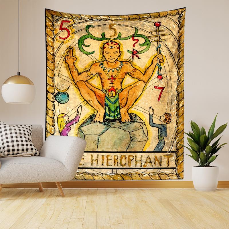 Ретро настенный узор гобелен украшение для дома гобелен офис гостиная гобелен