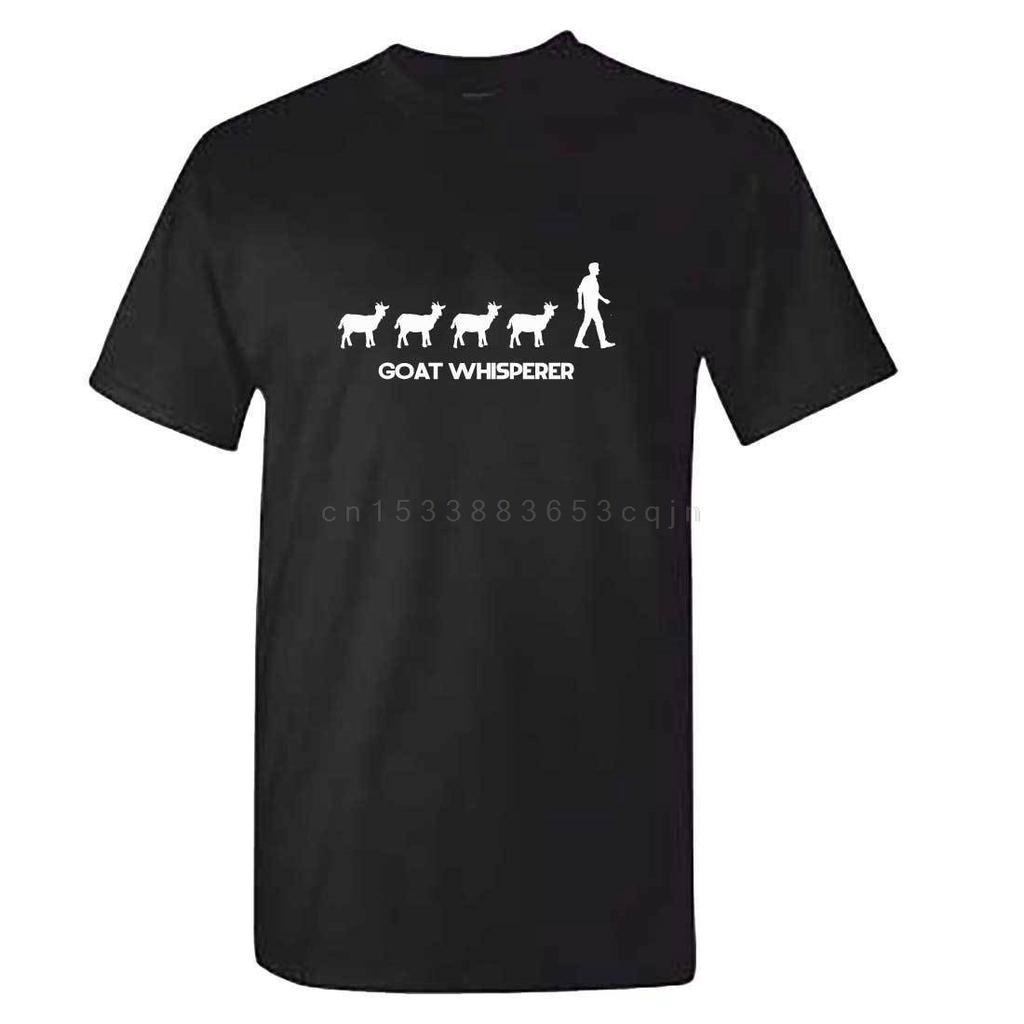 Unisex Goat Whisperer T Shirt Farming Farmer Shepherd Farm Funny Tshirt Fashion Style Men Tee Fashion T Shirt