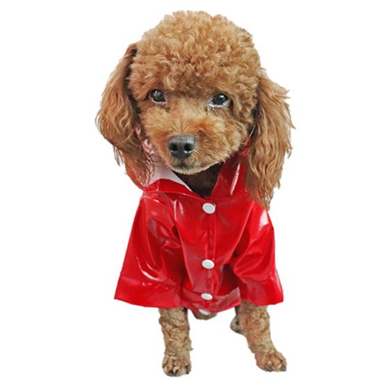 Yousheng Собака Плащ Тедди Куртка Пальто Щенок С Капюшоном Светоотражающая Водонепроницаемая Одежда Для Домашних Животных