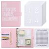 Блокнот для накоплений на 100 дней для пары, формат А5, с вставляемым кольцевым механизмом