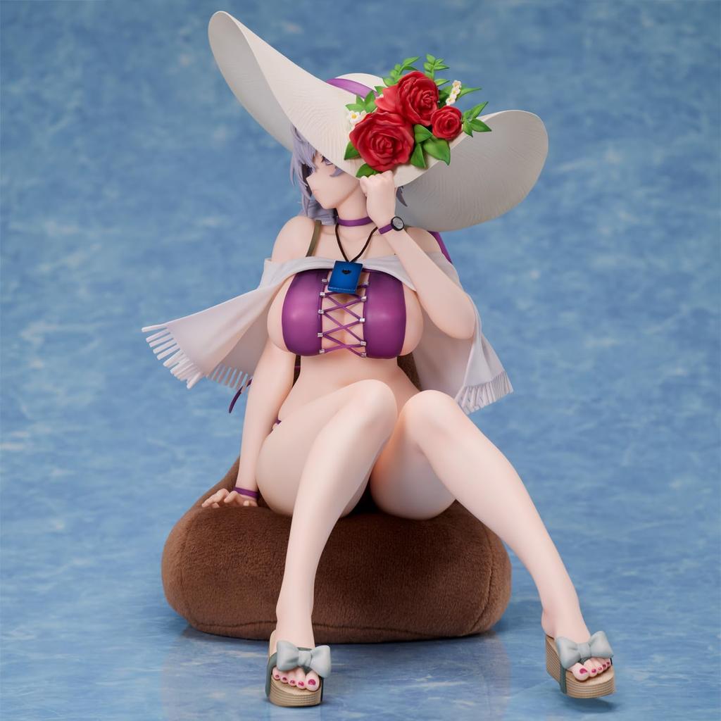 Azur Lane Reno Summer Scale PVC ABS Painted Complete Figure Spin-off 1/7 &