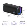 Sony ULT FIELD 5 Bluetooth Speaker with Powerful Bass, Clear Sound, 25-Hour Battery Life, Shoulder Strap, Built-in Lighting, Waterproof and