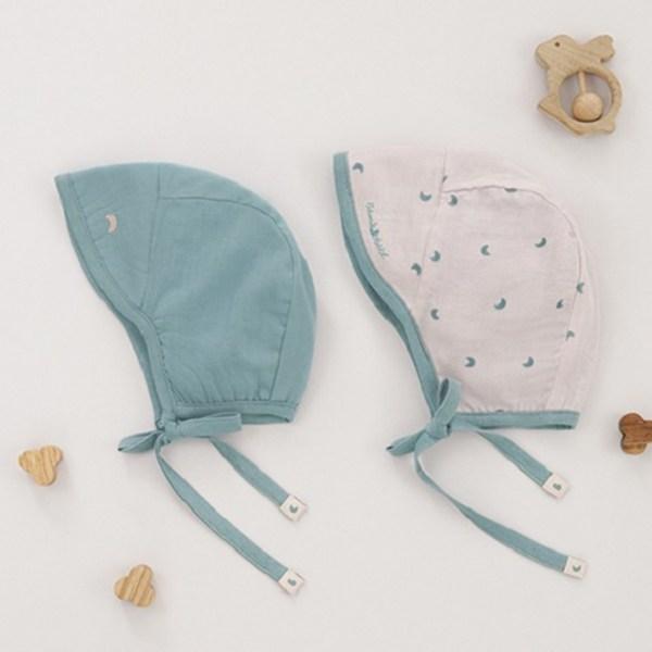 Бамбуковая детская шапка Bebe Jungle Forest, двусторонняя, корейские детские товары