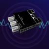 Стереоусилитель мощности с поддержкой Bluetooth 2x50 Вт 2-канальный стереоресивер с регулировкой высоких и низких частот для автомобиля, дома