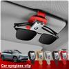 Auto Sun Visor Glasses Box Sunglasses Clip Card Ticket Holder Stand for 1 2 3 4 5 6 7 8 Series GT X1 X2 X3 X4 X5 X6 X7 IX3