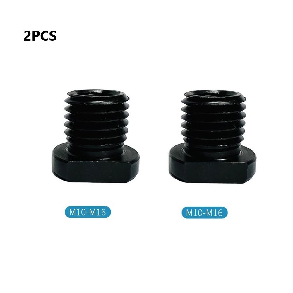 Angle Grinder Converter Accessories Black Steel Tool Connector M10 Inner Thread M14/M16 Outer Thread High Quality