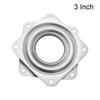Inch Metal Furniture Hardware Display Stand Ball Bearing Swivel Plate Free Rotating Lazy Susan