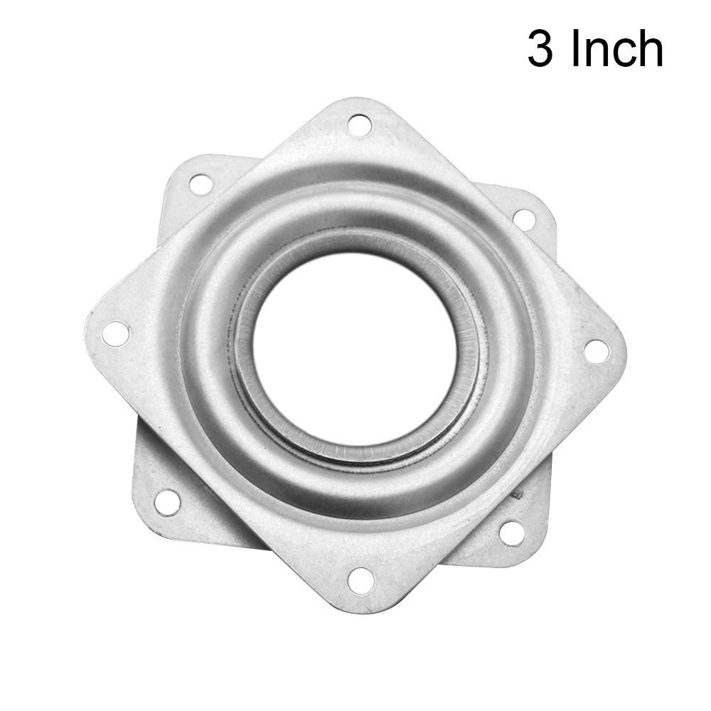 Inch Metal Furniture Hardware Display Stand Ball Bearing Swivel Plate Free Rotating Lazy Susan