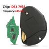Keyless Entry Folding Remote Car Key Fob with Chip Secure Replacement for Autos Heavy Duty for Daily Rides