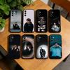 Чехол для телефона S-Singer T-Tito Double P для Samsung Galaxy A73, A72, A71, A70, A53, A52, A51, Другие Мягкий черный чехол