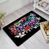 Artistic Graffiti Rug Floor Mat for Living Room or Bedroom Soft and Comfortable Carpet a Gift for Birthday and Holiday.MFF0918142