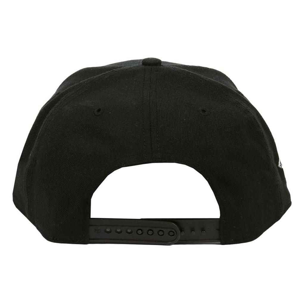 Forty Seven Brand 47 Captain Sure Shot Snapback Hat for Men and Los Angeles Black Cap, Women, Dodgers,