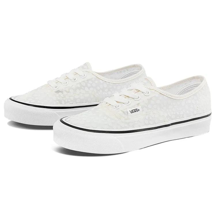 Vans Authentic Mesh DX Modular 'Dots - White' (Unisex) White Skate Shoes VN0A7Q5SAXK