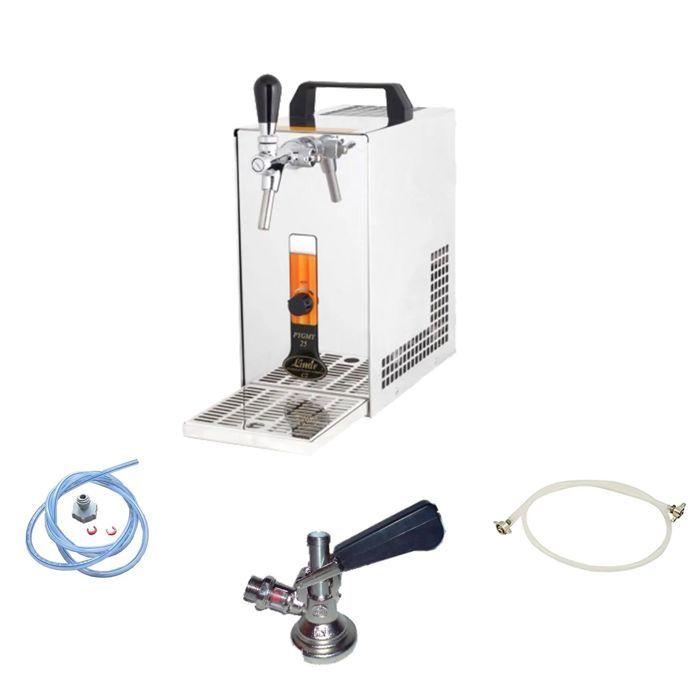 Tireuse à bière Lindr PYGMY 25K kit complet POMpe membrane 35 L/h inox Green Line