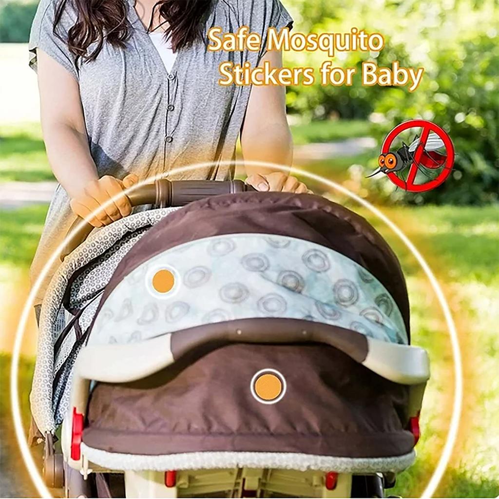 20 наклеек от комаров для детей и взрослых, натуральные наклейки от комаров, наклейки с маслом цитронеллы можно наносить на любую поверхность