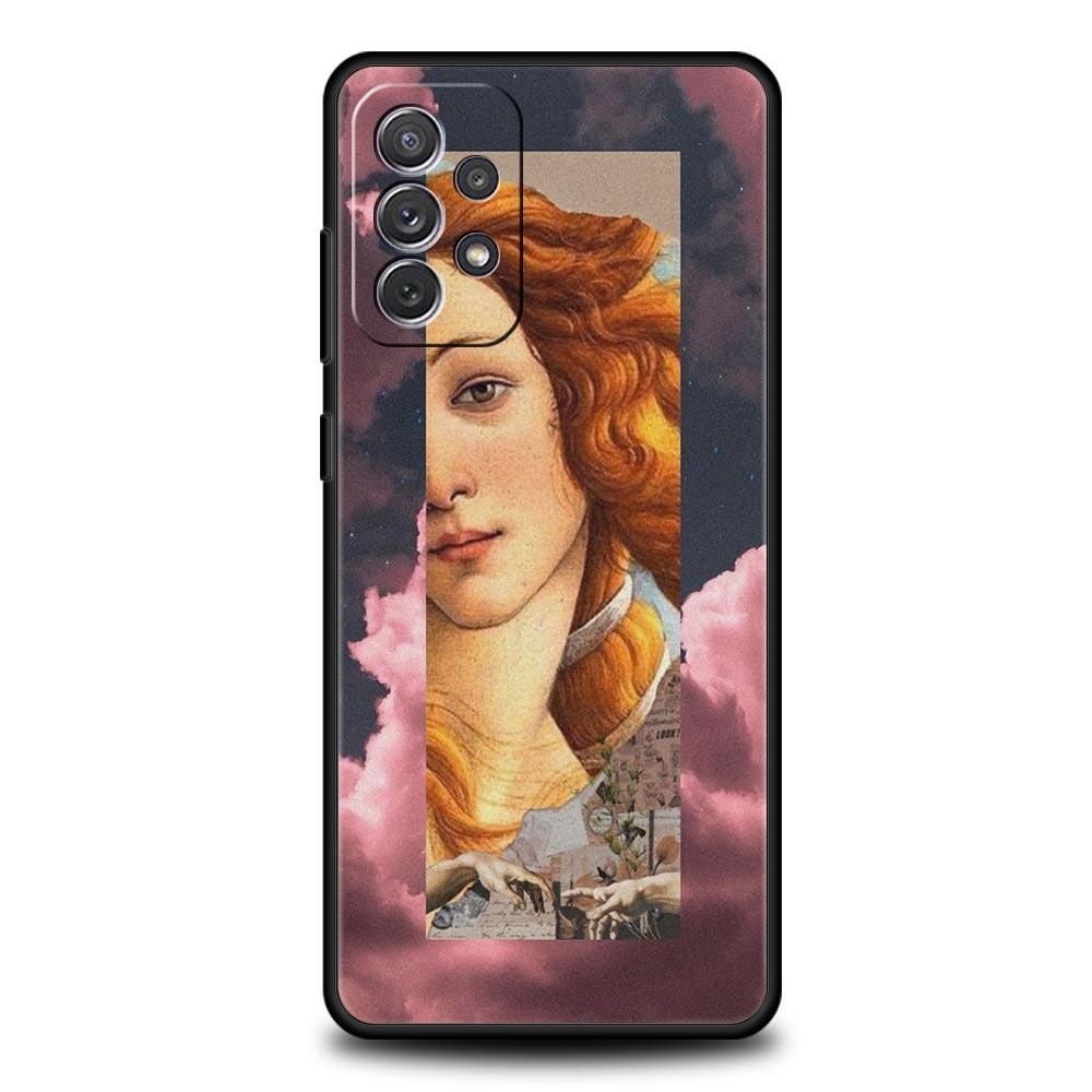 Эстетичный коллаж Чехол для телефона Венера для Samsung A17 A13 A15 A25 A35 A51 A55 A71 A21S A11 A31 A41 A23 A53 A73 5G A03S A05s