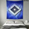 Hamburger SV Wall Hanging Printed Fabric Blanket Decorative Tapestries for Bedroom Living Room Home Decor