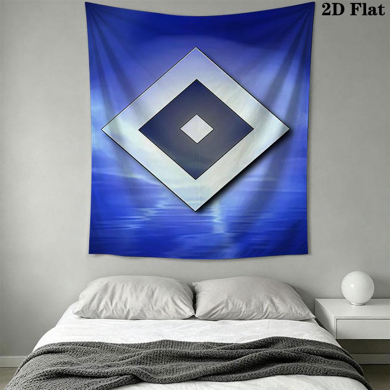 Hamburger SV Wall Hanging Printed Fabric Blanket Decorative Tapestries for Bedroom Living Room Home Decor