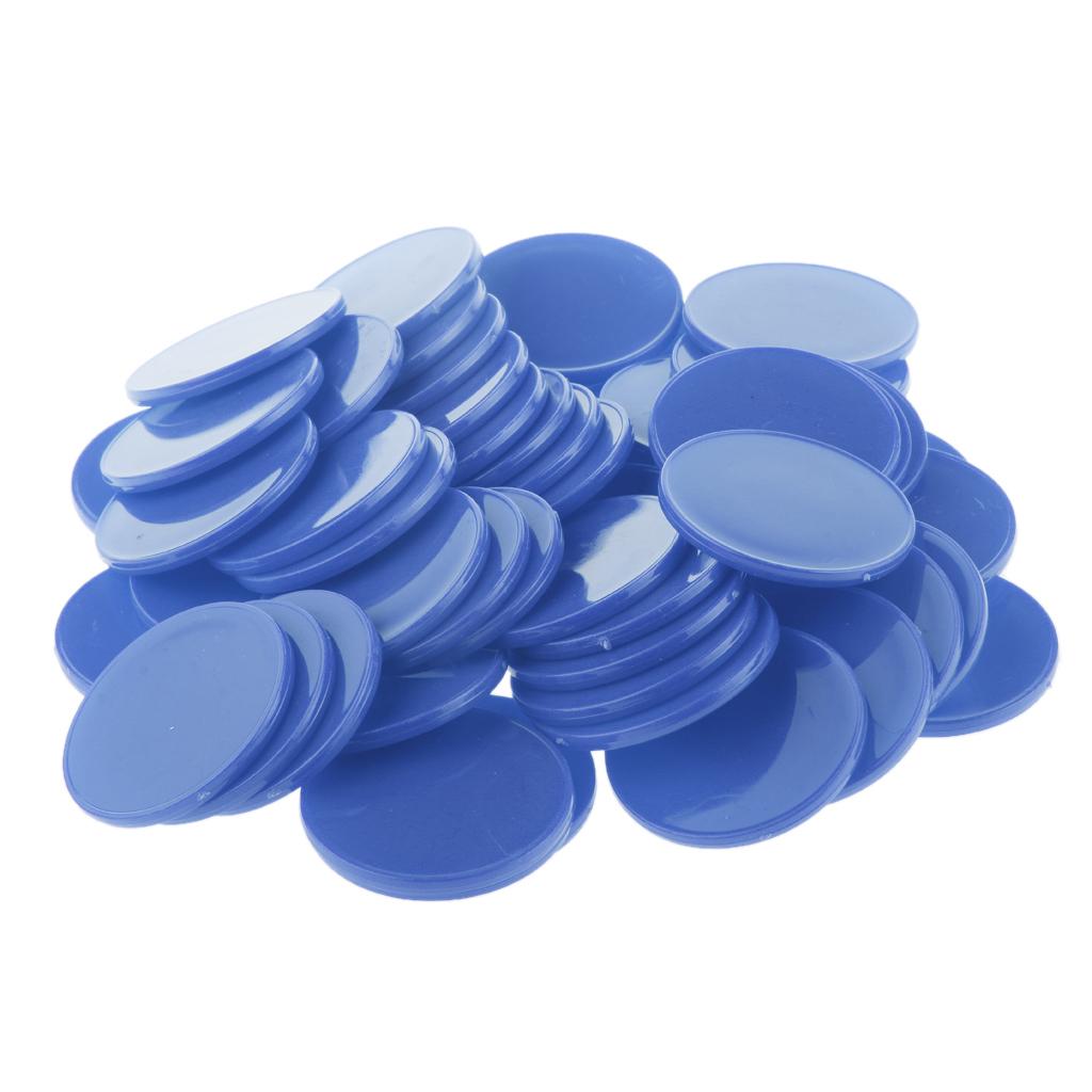 50pcs Casino Poker Chip Poker Game Board Game Chip DIY Craft Chip 40mm