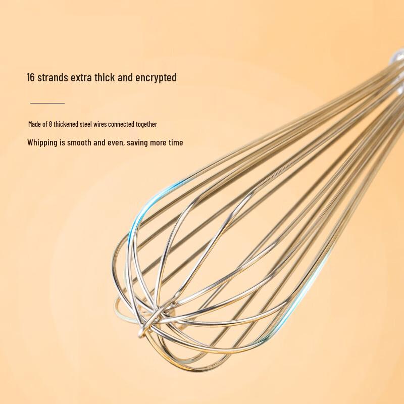Zhaoran Manual Stainless Steel Whisk