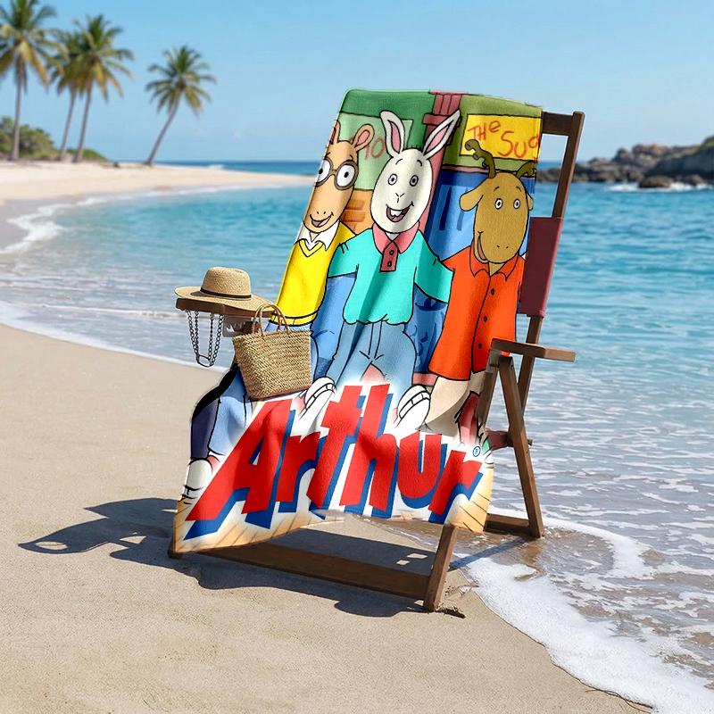 Arthur Fashion Beach Towel: Ideal for Summer Adventures Soft, absorbent and quick drying suitable for swimming and bathing